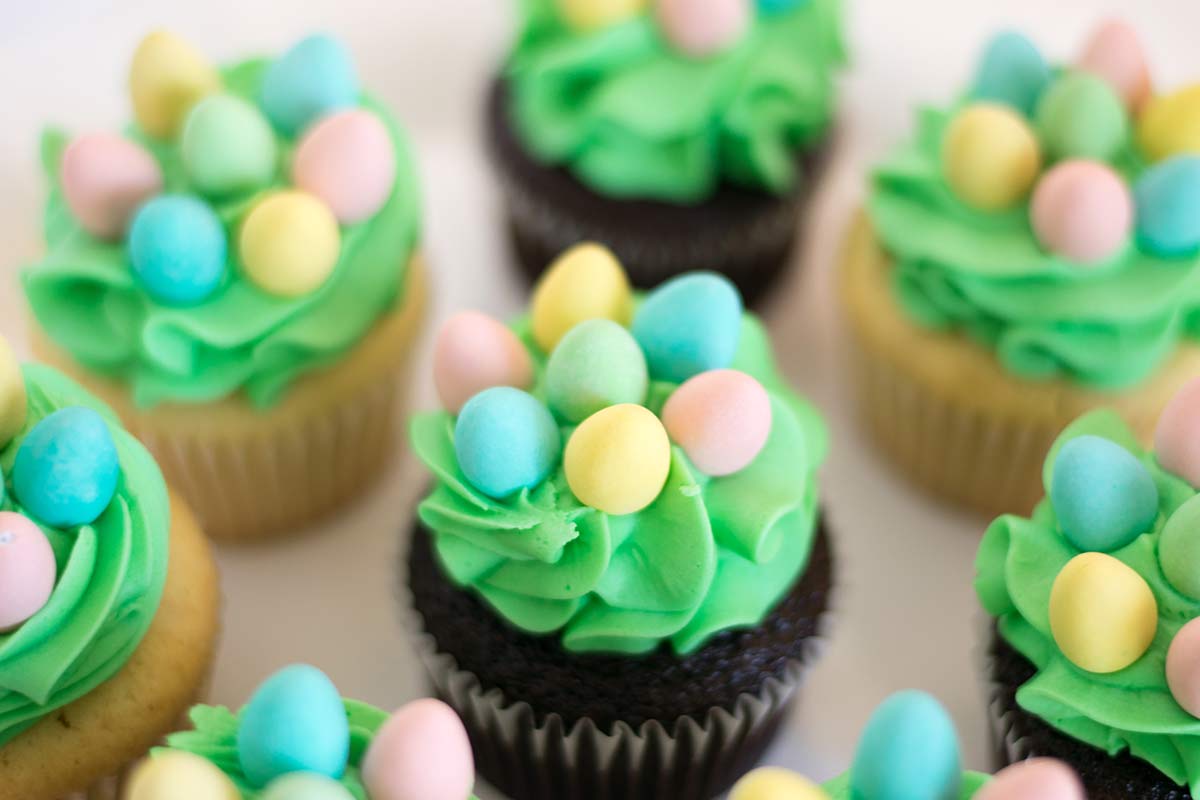 Easter Cupcake Delivery - Egg Cupcake Dessert Gift